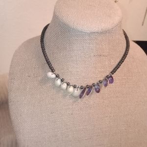 Handcrafted Mother of pearls necklace